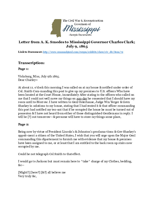 AK Smedes Letter Transcription.pdf