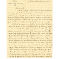 Letter from George T. Swann to Mississippi Governor William L. Sharkey; June 29, 1865