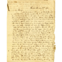 Letter from A. V. Ellis to Mississippi Governor John J. Pettus; March 21, 1862