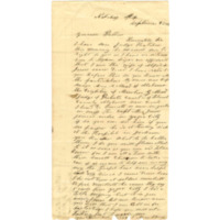 Letter from Mary A. Jones to Mississippi Governor John J. Pettus; September 6, 1862