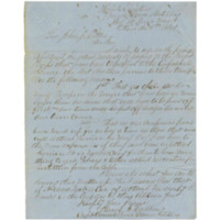 Letter from James A. Hoskins to Mississippi Governor John J. Pettus; November 5, 1861