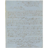 Letter from James A. Hoskins to Mississippi Governor John J. Pettus; November 5, 1861