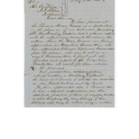 Letter from Louis Martinez to Mississippi Governor John J. Pettus; May 13, 1861