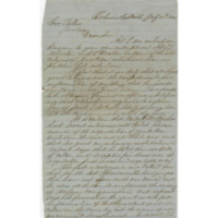 Letter from W. R. Stewart to Mississippi Governor John J. Pettus; July 20, 1862